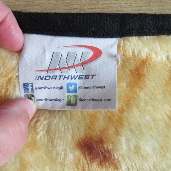 Northwest Blanket Blessed Mary 60"x50" Throw Our Lady Of Guadalupe Madonna - Picture 5 of 7